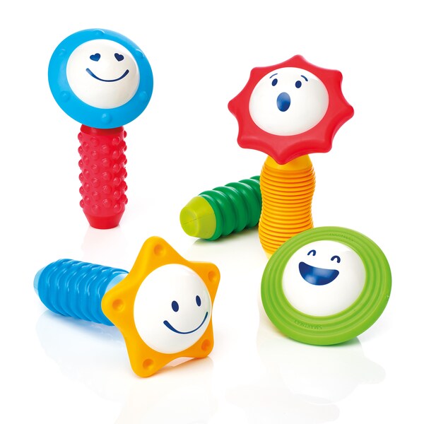 My First Sounds + Senses, Magnetic Rattle Building Set
